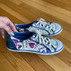 Colorful Poppy Coach Shoes